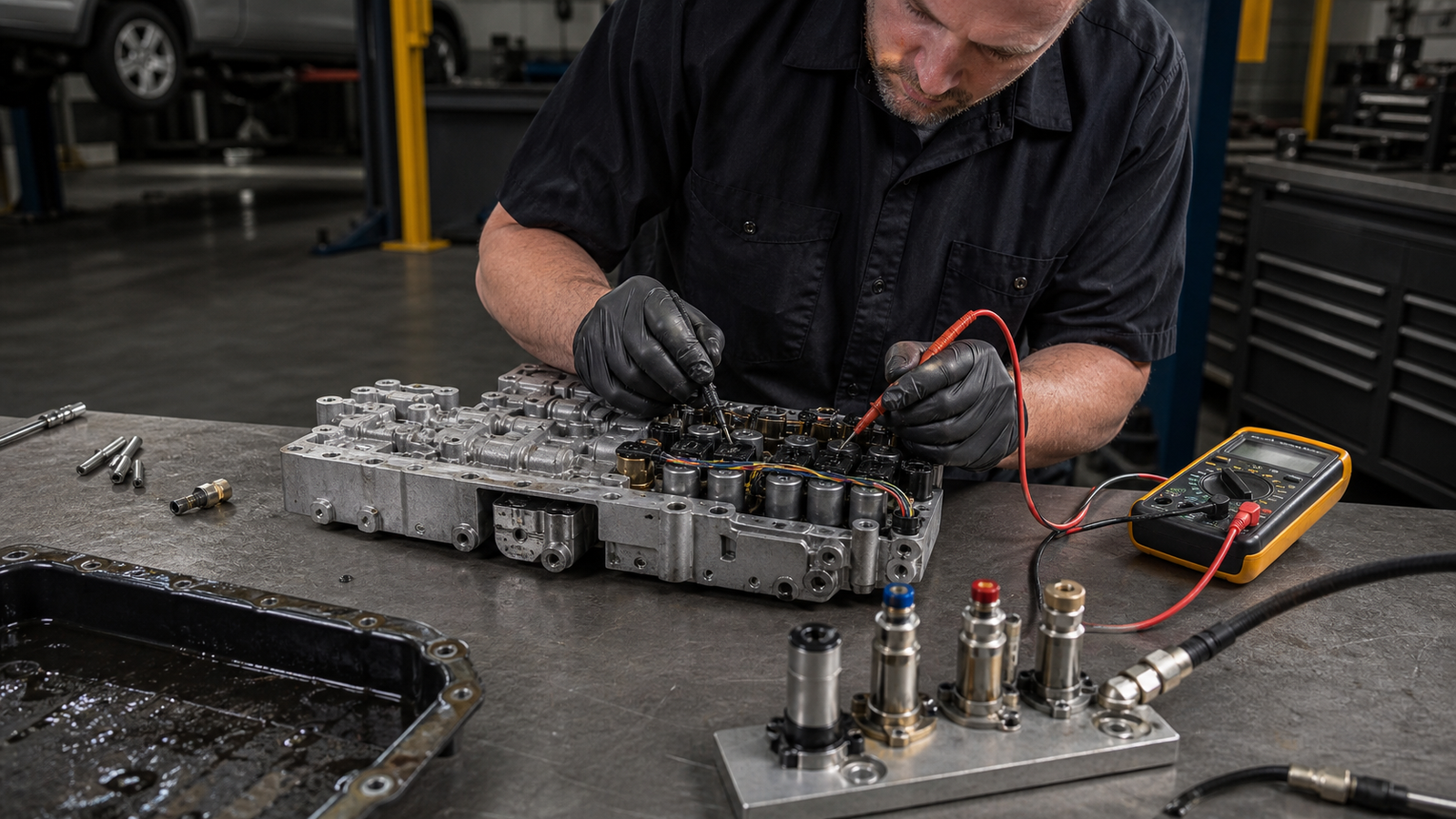 Electrical, Solenoid, and Hydraulic Control Checks for the A340 transmission for A340 transmission Diagnosis and Repair Decisions Near Joliet
