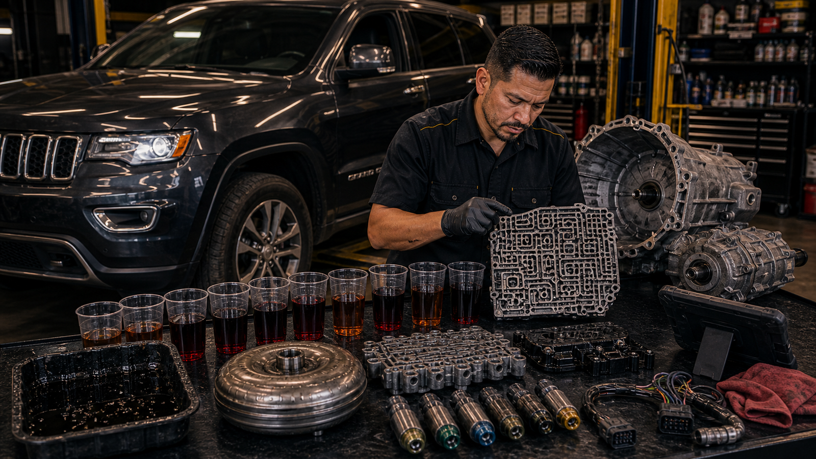 2017 Jeep Grand Cherokee Transmission Repair Cost in Joliet: 8-Speed Diagnosis and Pricing diagnostic and repair context