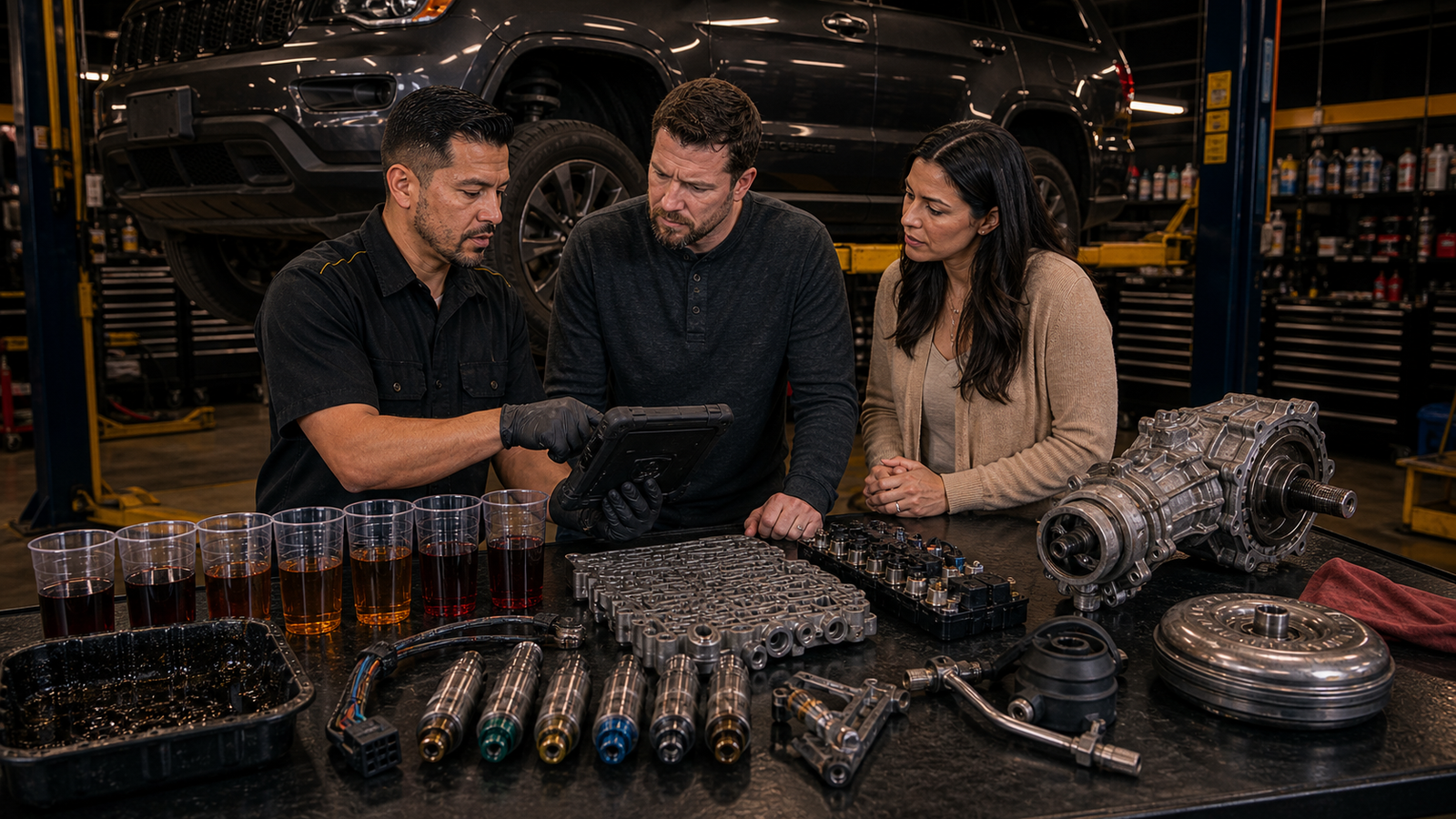 What to Document Before Diagnosis for 2017 Jeep Grand Cherokee Transmission Repair Cost in Joliet: 8-Speed Diagnosis and Pricing