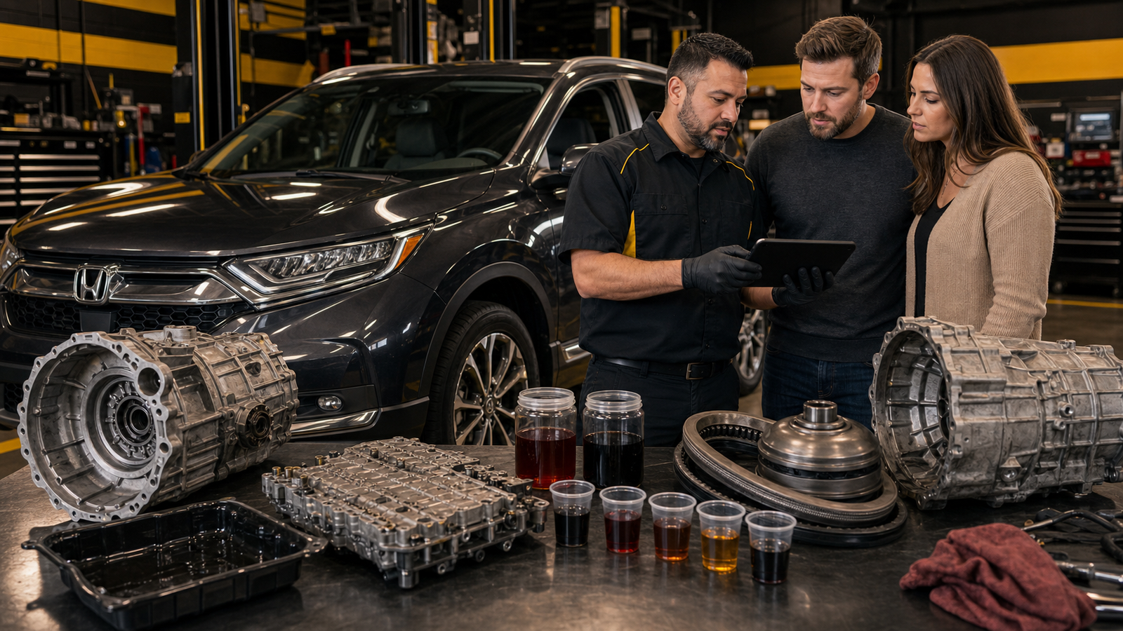 2020 Honda CR-V Transmission Repair Cost in Joliet: CVT Issues and What They Cost to Fix diagnostic and repair context