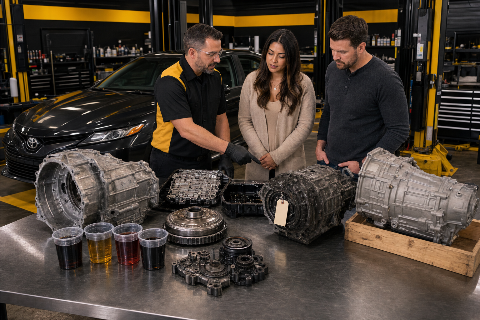When to Park It and Ask About Towing for 2020 Toyota Camry Transmission Repair Cost in Joliet: 8-Speed and Hybrid Diagnosis