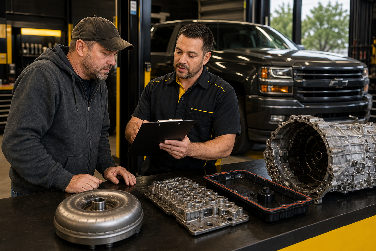 Identification and Data Before Parts for Chevy Silverado 8L90 Shudder: Torque Converter or Something Worse?