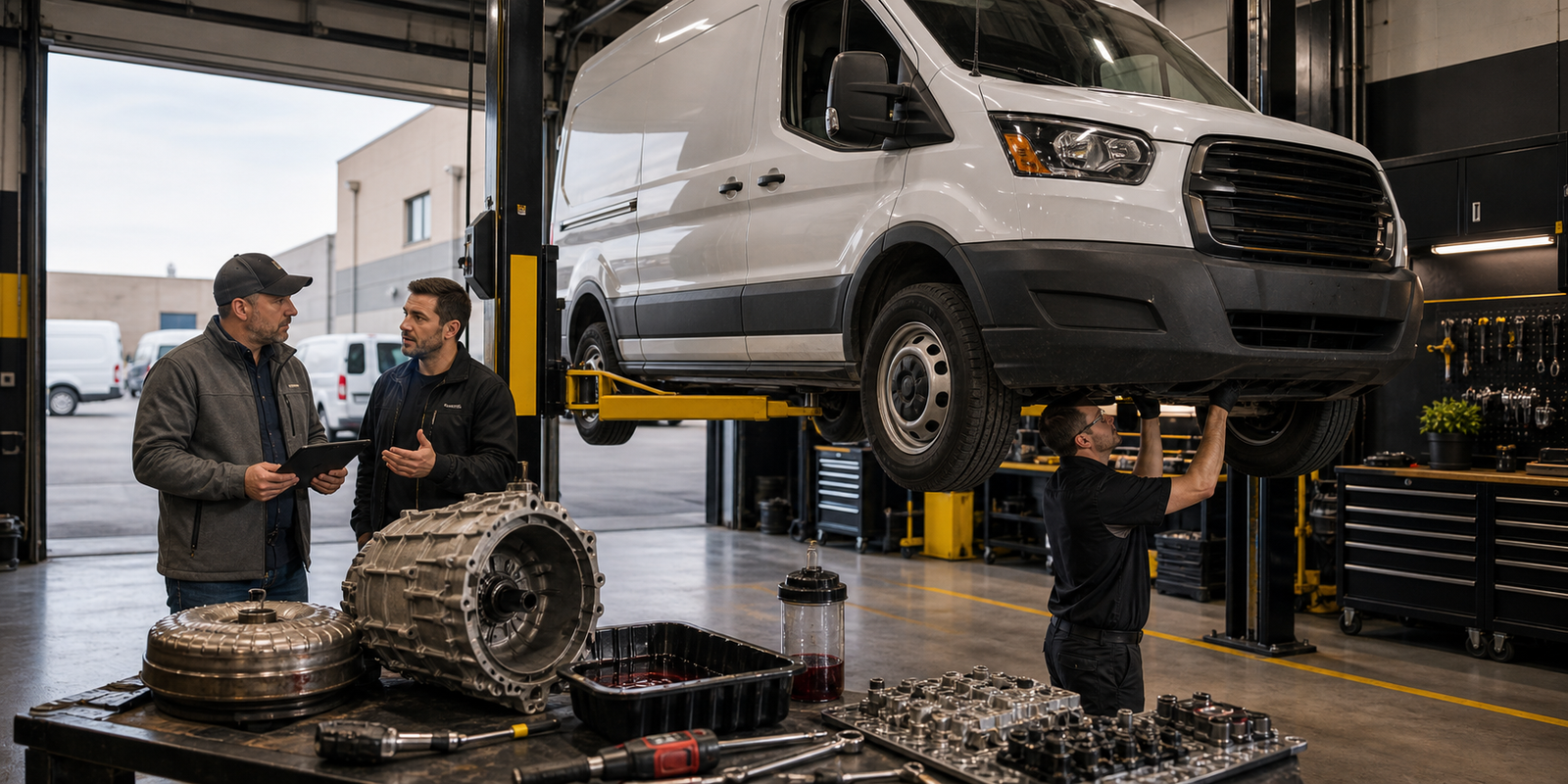 Commercial Van Transmission Problems Near Joliet: Transit, Sprinter, ProMaster, and Express diagnostic and repair context