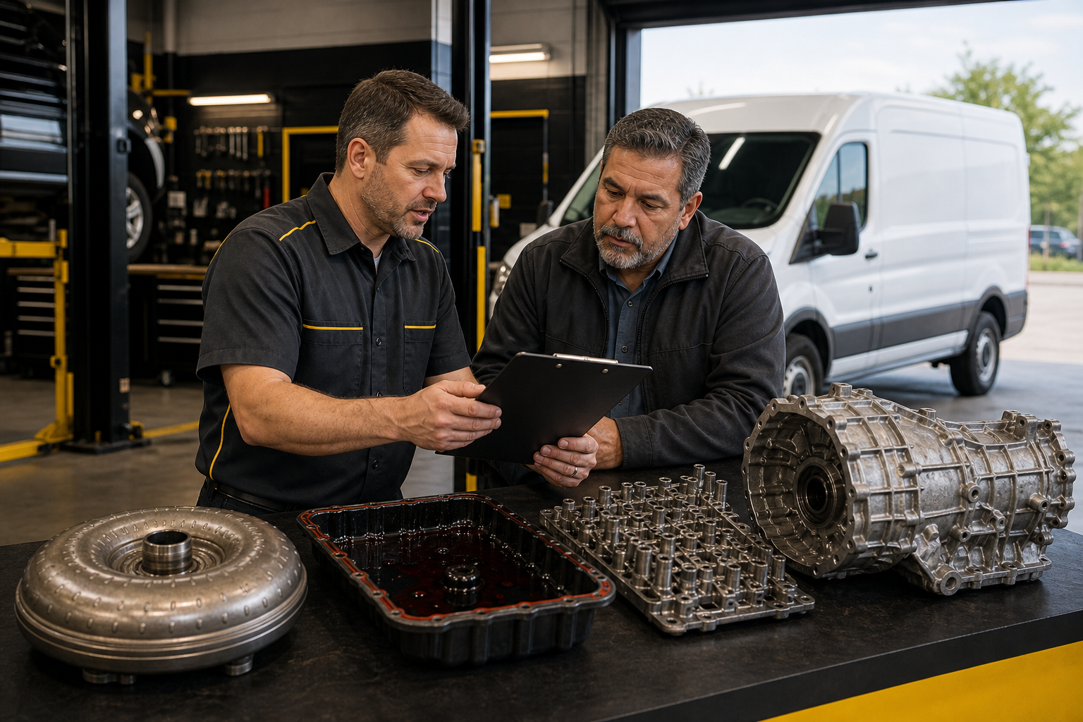 Identification and Data Before Parts for Commercial Van Transmission Problems Near Joliet: Transit, Sprinter, ProMaster, and Express