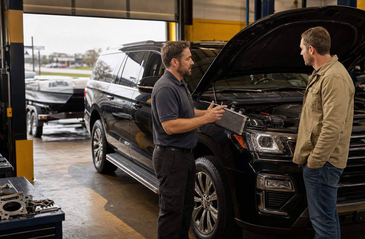 When to Park It and Ask About Towing for Do You Need an External Transmission Cooler in Joliet?