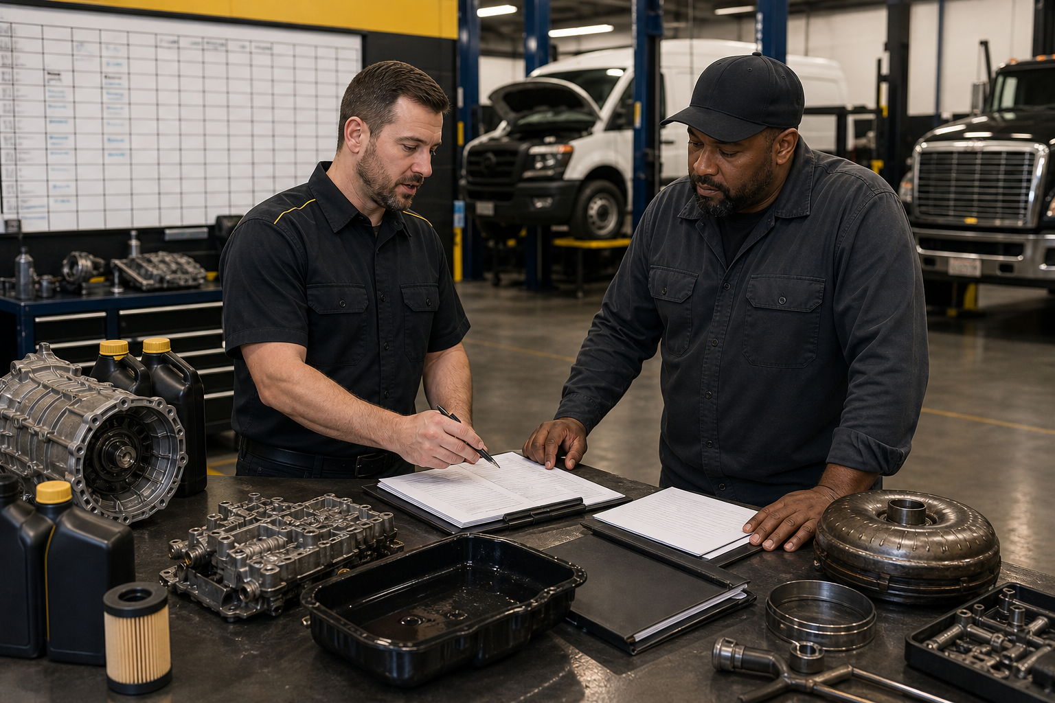 Identification and Data Before Parts for Fleet Vehicle Transmission Maintenance: Joliet Business Owner Guide