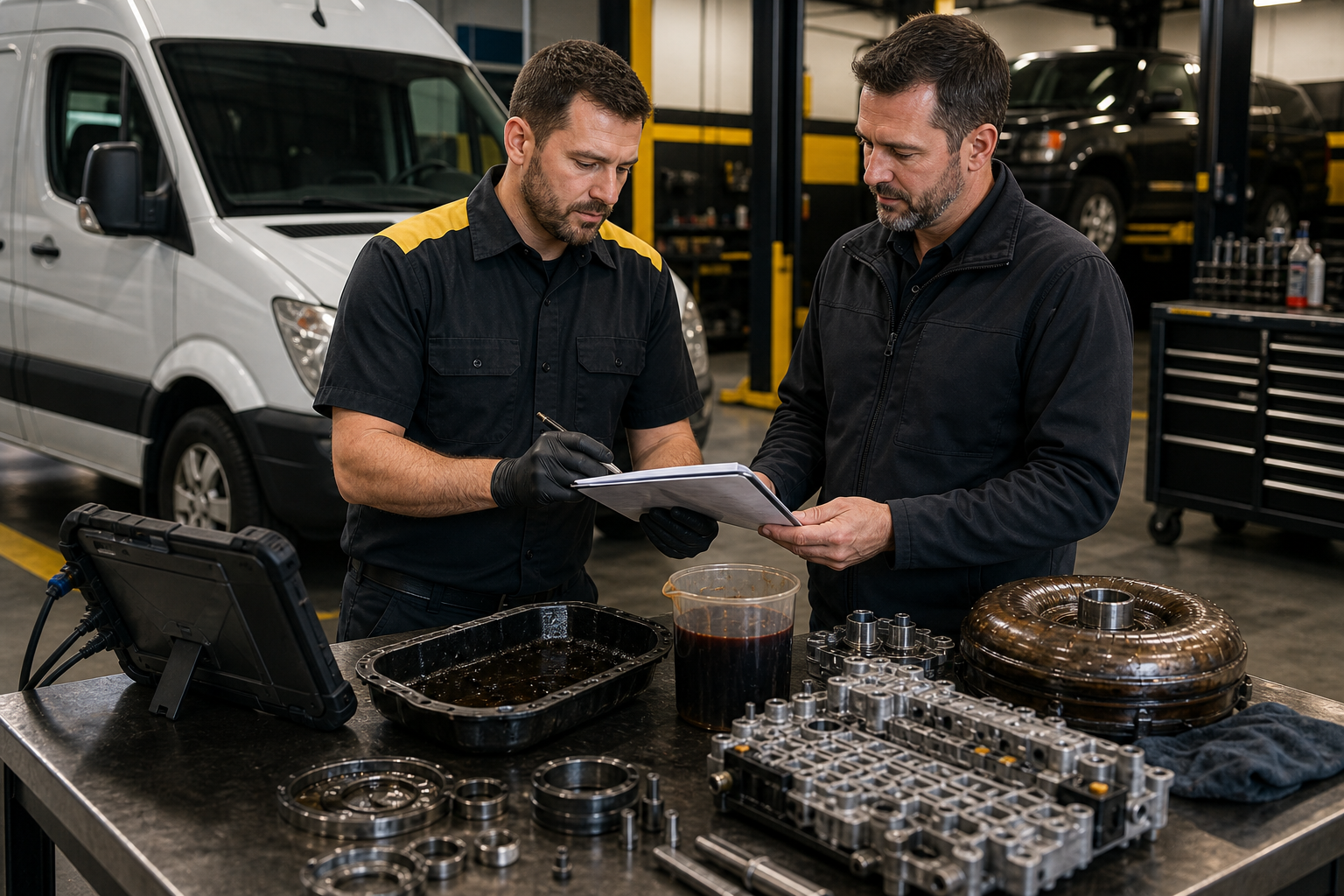 What to Document Before Diagnosis for Fleet Transmission Service Planning for Joliet-Area Work Vehicles