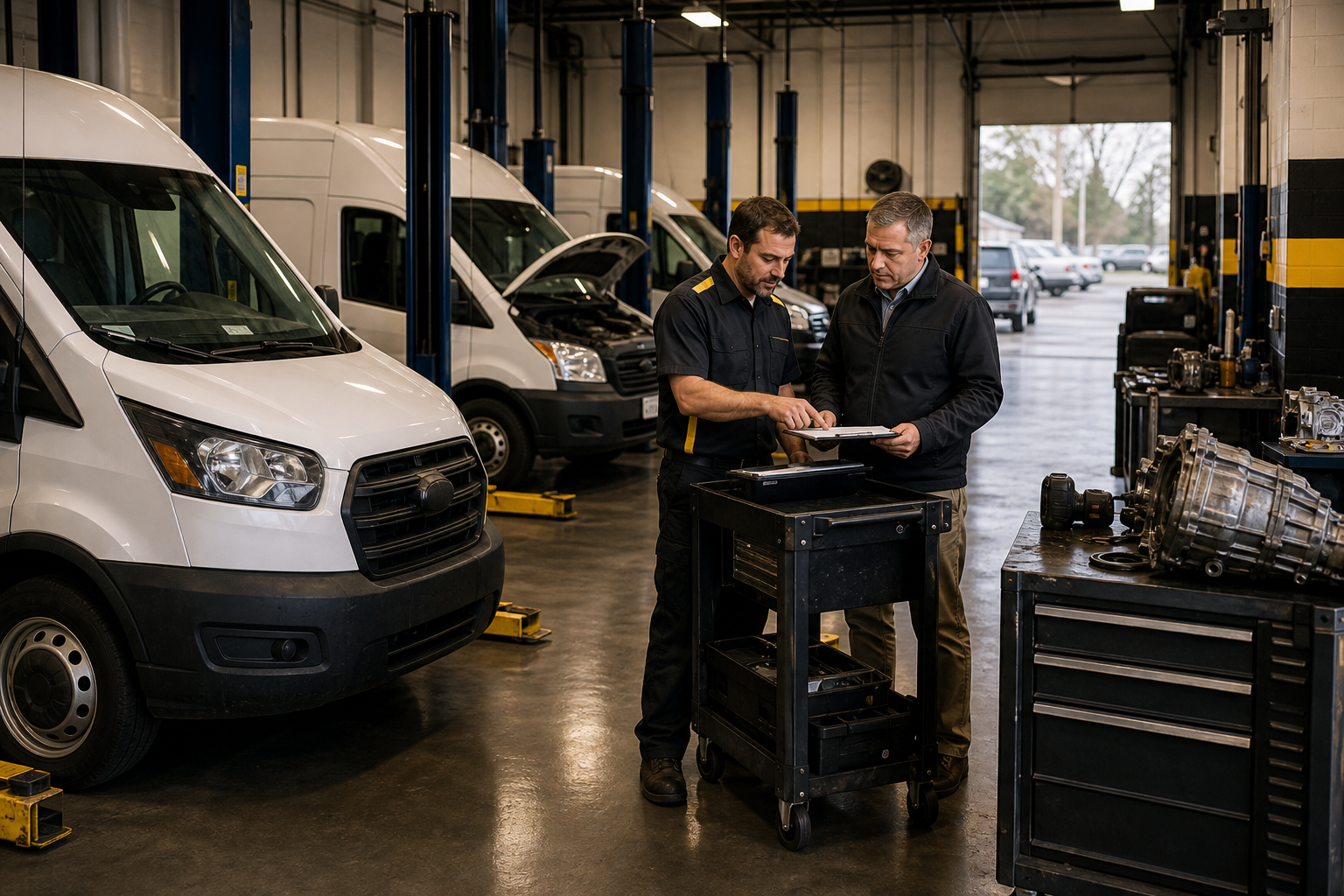 Joliet Driving Conditions That Change the Test for Fleet Transmission Service Planning for Joliet-Area Work Vehicles