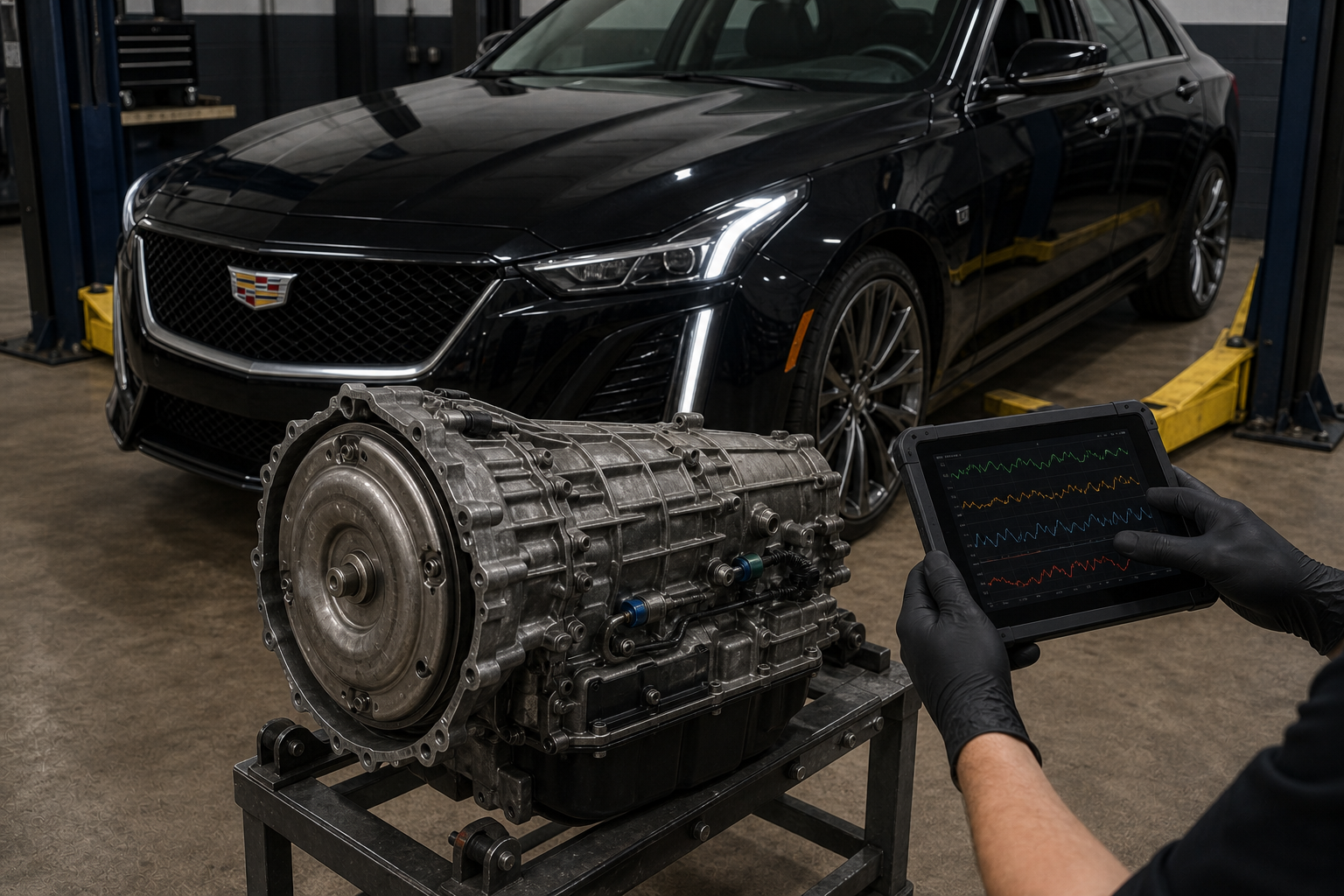 Cadillac Transmission Help Near Joliet diagnostic and repair context