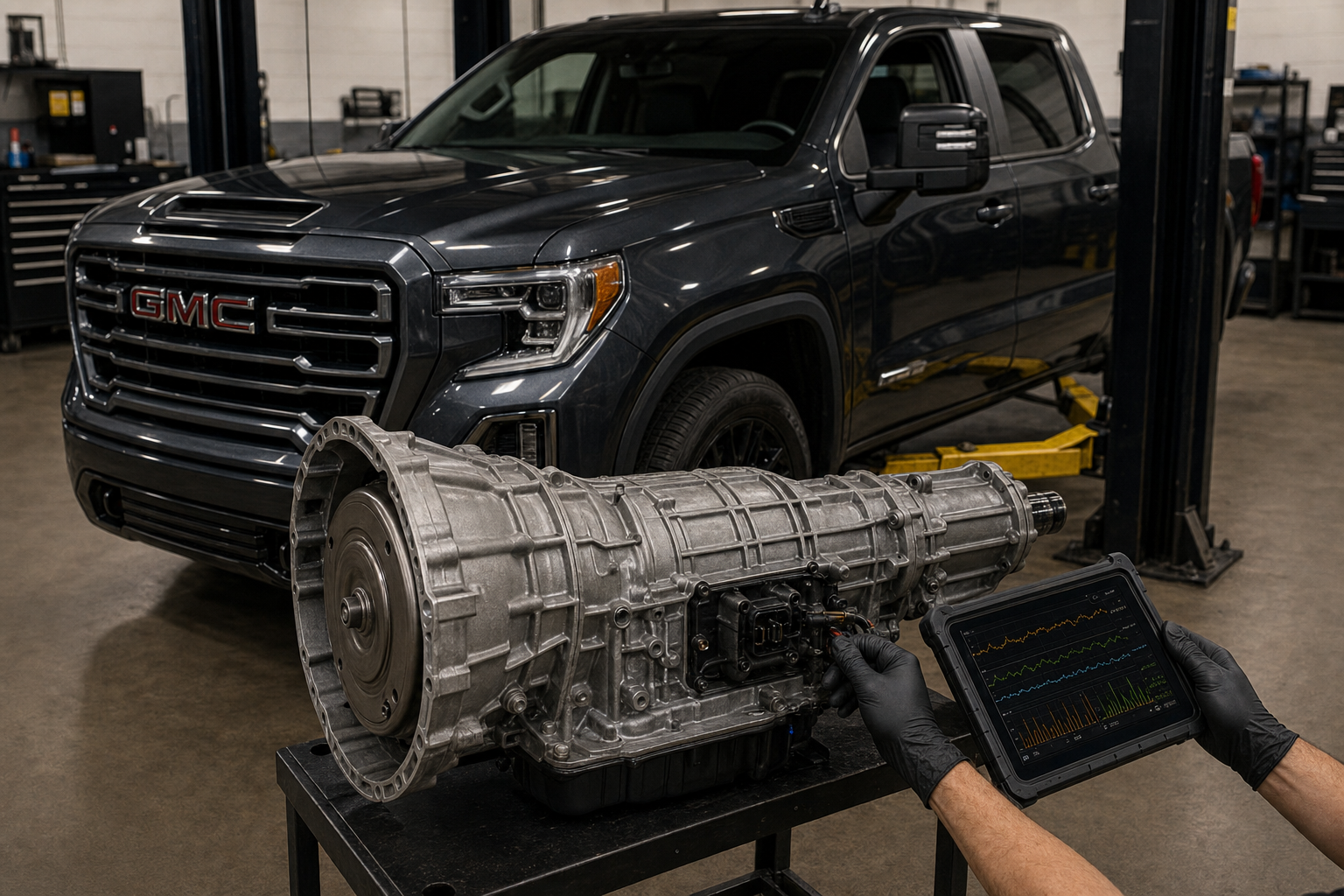 GMC Transmission Help Near Joliet diagnostic and repair context