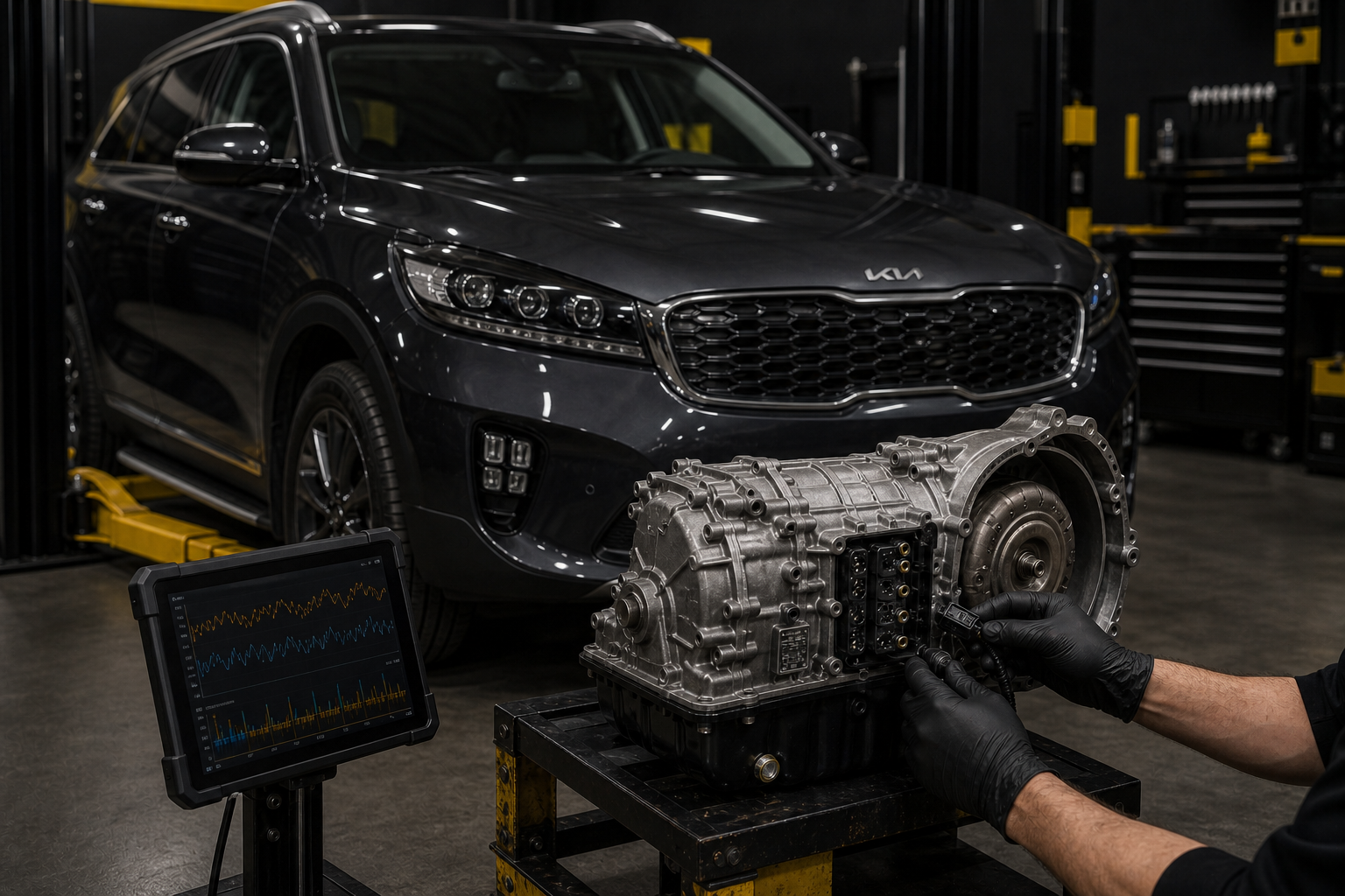Kia Transmission Help Near Joliet diagnostic and repair context