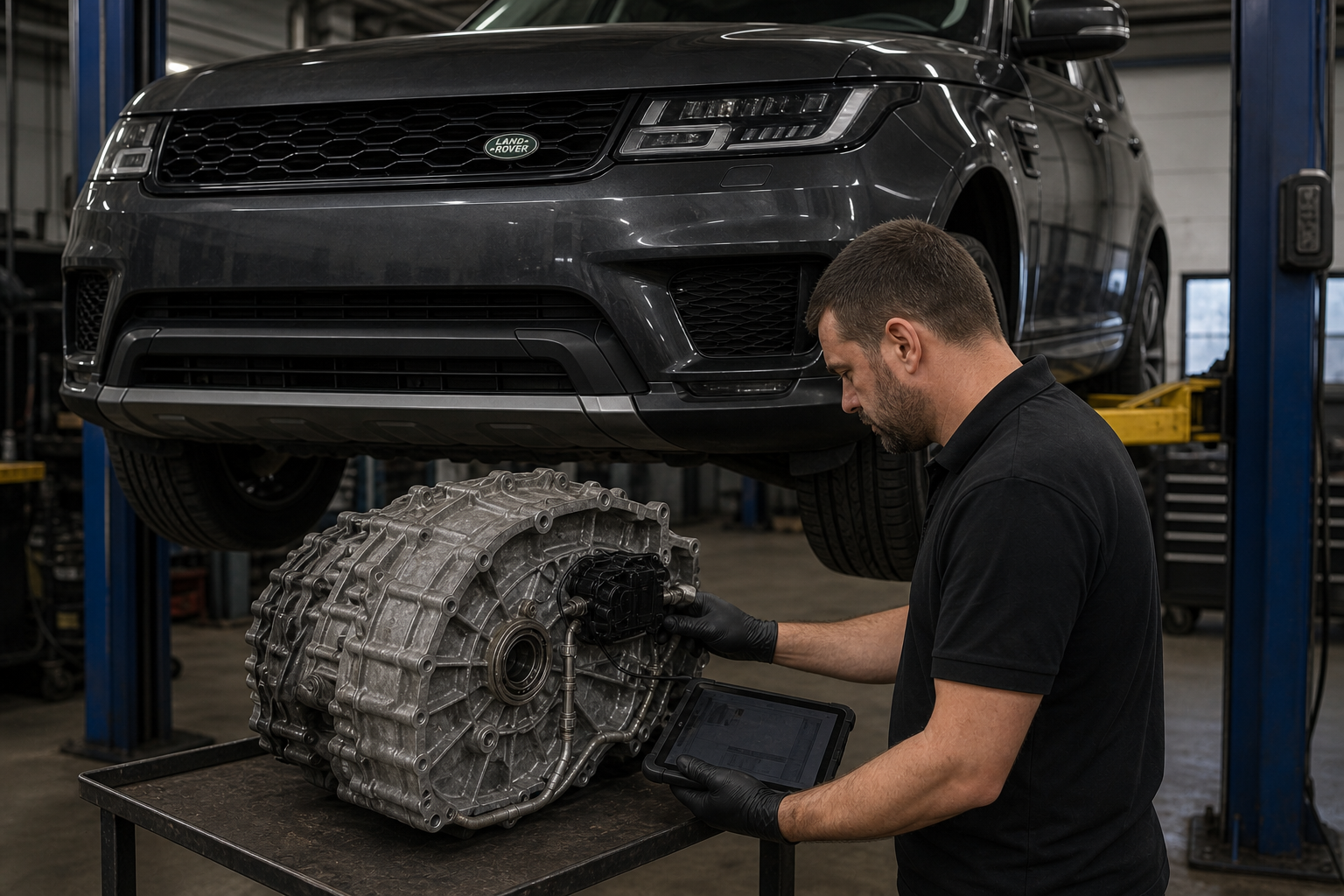Land Rover Transmission Help Near Joliet diagnostic and repair context