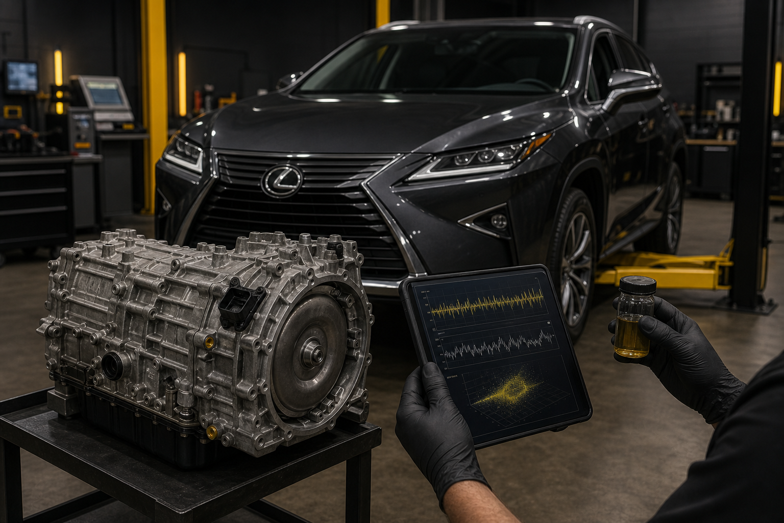 Lexus Transmission Help Near Joliet diagnostic and repair context