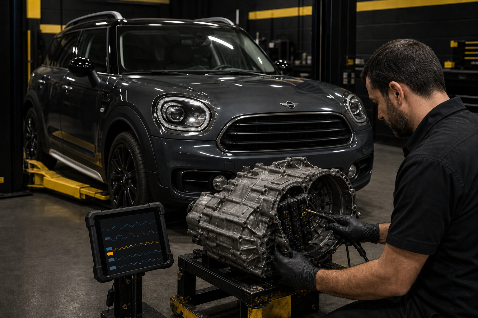 MINI Transmission Help Near Joliet diagnostic and repair context