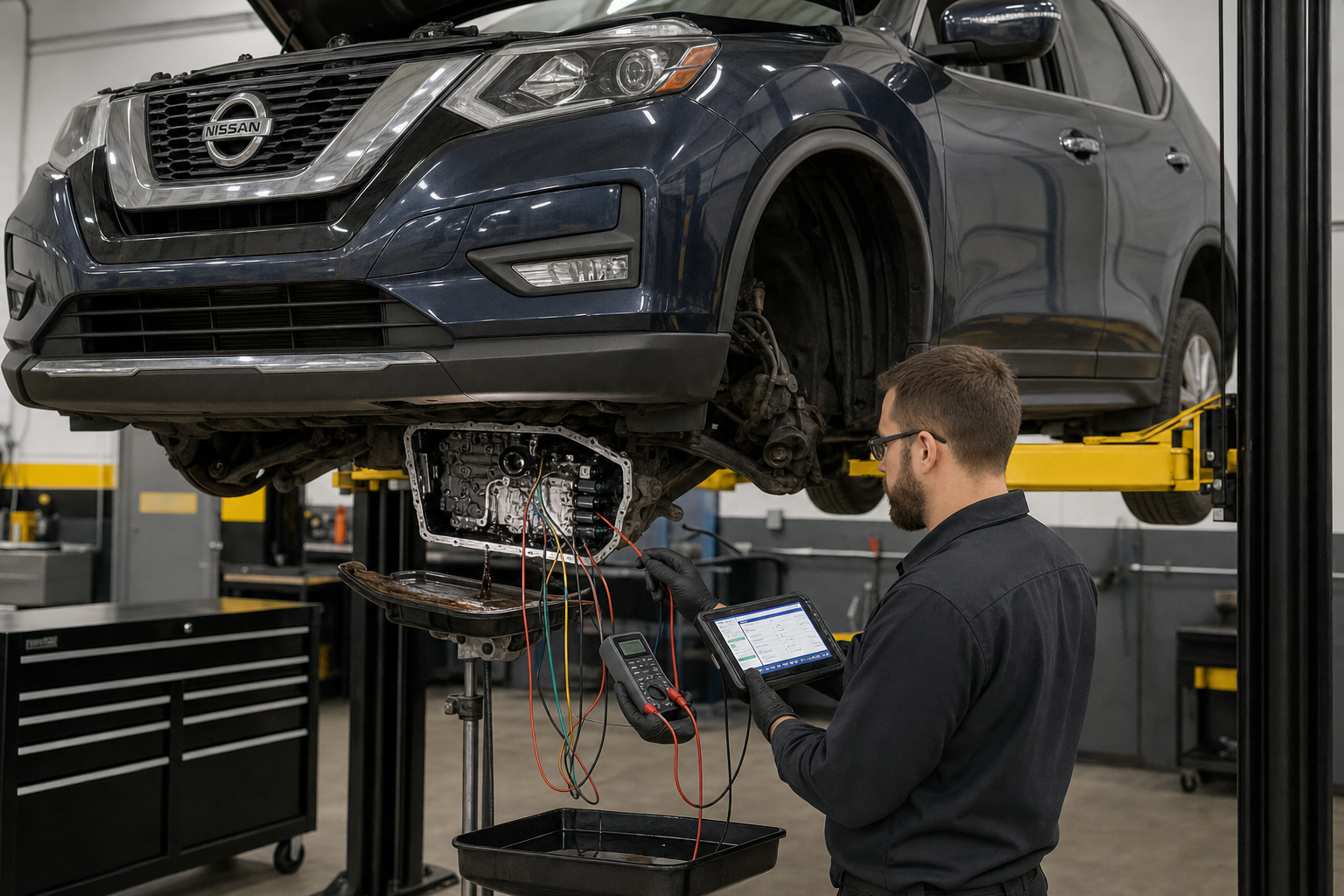 Electrical, Solenoid, and Hydraulic Control Checks for the Nissan Rogue for Nissan Rogue Transmission Help for Joliet-Area Drivers