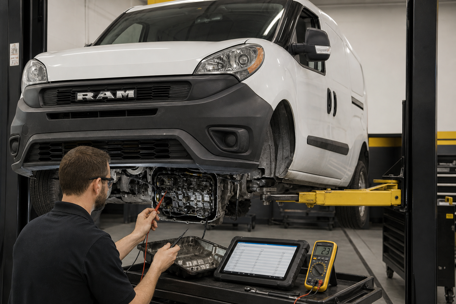 Electrical, Solenoid, and Hydraulic Control Checks for the Ram Promaster City for Ram Promaster City Transmission Help for Joliet-Area Drivers