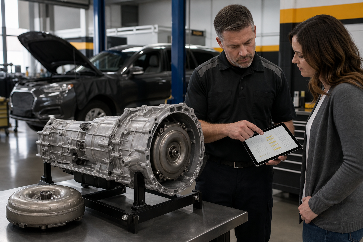 Written Price, Approval Limits, and Warranty for Remanufactured Transmissions Help in Joliet