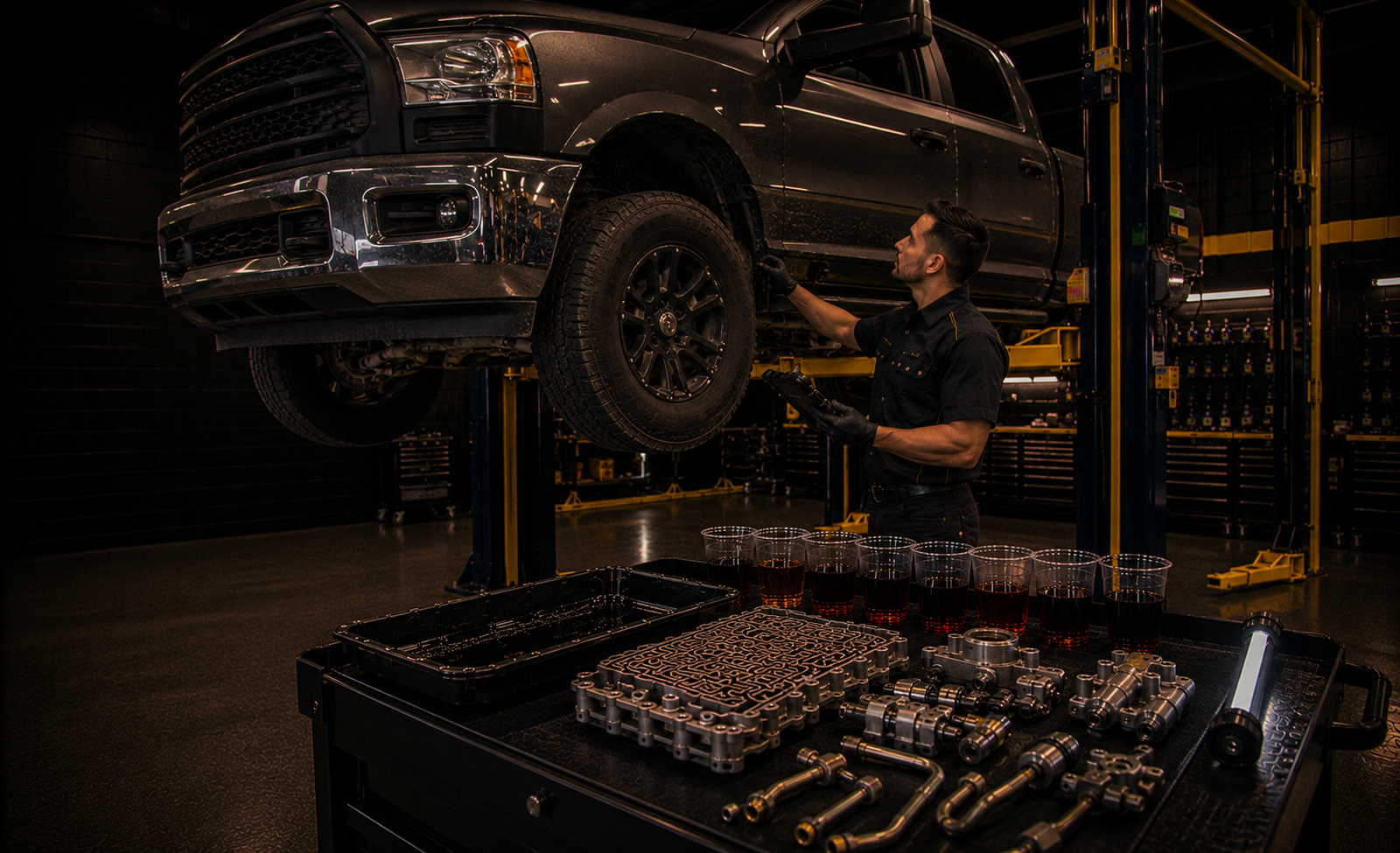 Ram Transmission Help Near Joliet diagnostic and repair context
