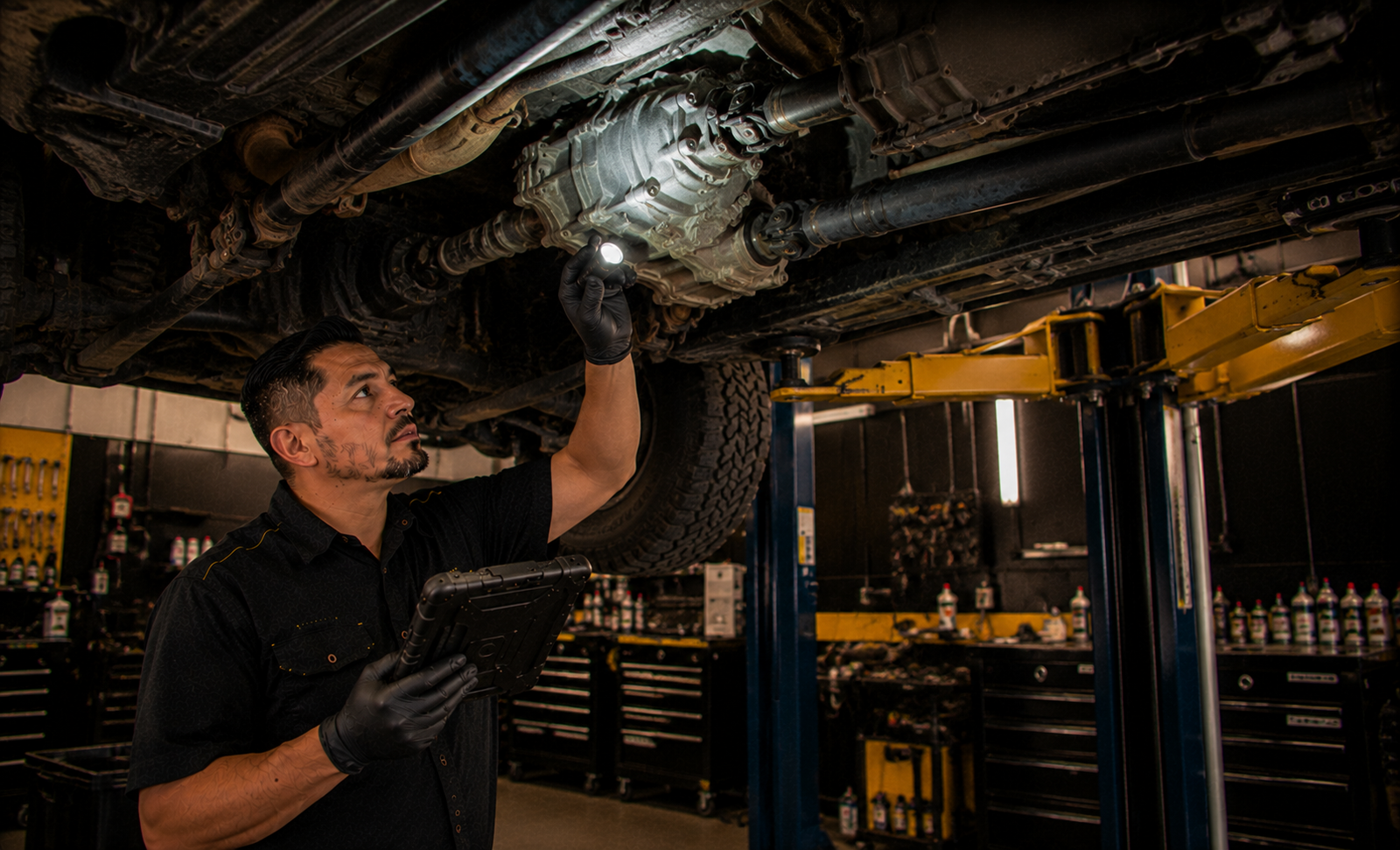 4WD Transfer Case Service Near Joliet diagnostic and repair context