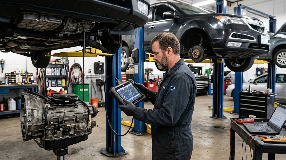 Fluid, Heat, Leaks, and Service History for the 6L45 transmission for 6L45 transmission Diagnosis and Repair Decisions Near Joliet