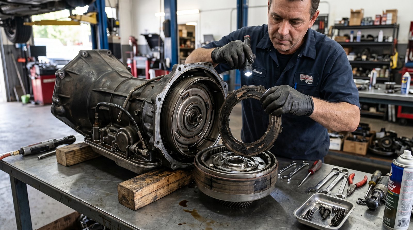Fluid, Heat, Leaks, and Service History for the 41TE transmission for 41TE transmission Diagnosis and Repair Decisions Near Joliet