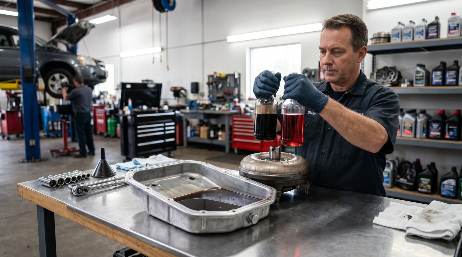 Post-Repair Checks and Records for the A4AF transmission for A4AF transmission Diagnosis and Repair Decisions Near Joliet