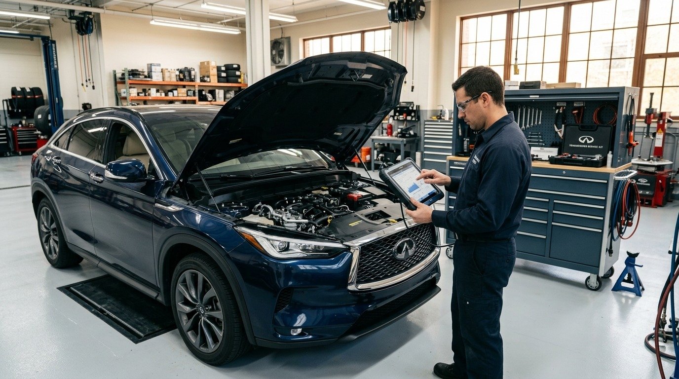 Infiniti QX30 transmission help for Joliet-area transmission diagnosis
