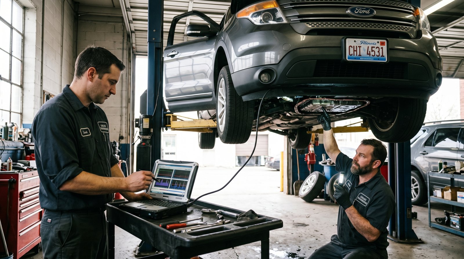 Post-Repair Checks and Records for the K113 transmission for K113 transmission Diagnosis and Repair Decisions Near Joliet