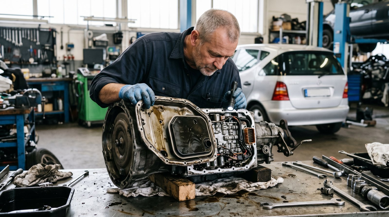 Fluid, Heat, Leaks, and Service History for the 4R55E transmission for 4R55E transmission Diagnosis and Repair Decisions Near Joliet