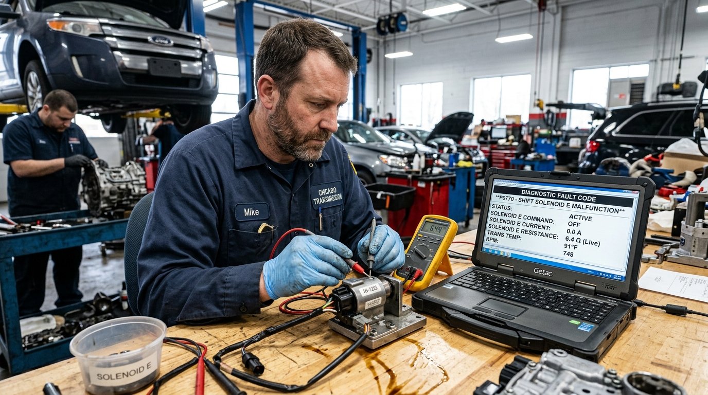 Transmission Type Diagnosis Near Joliet diagnostic and repair context