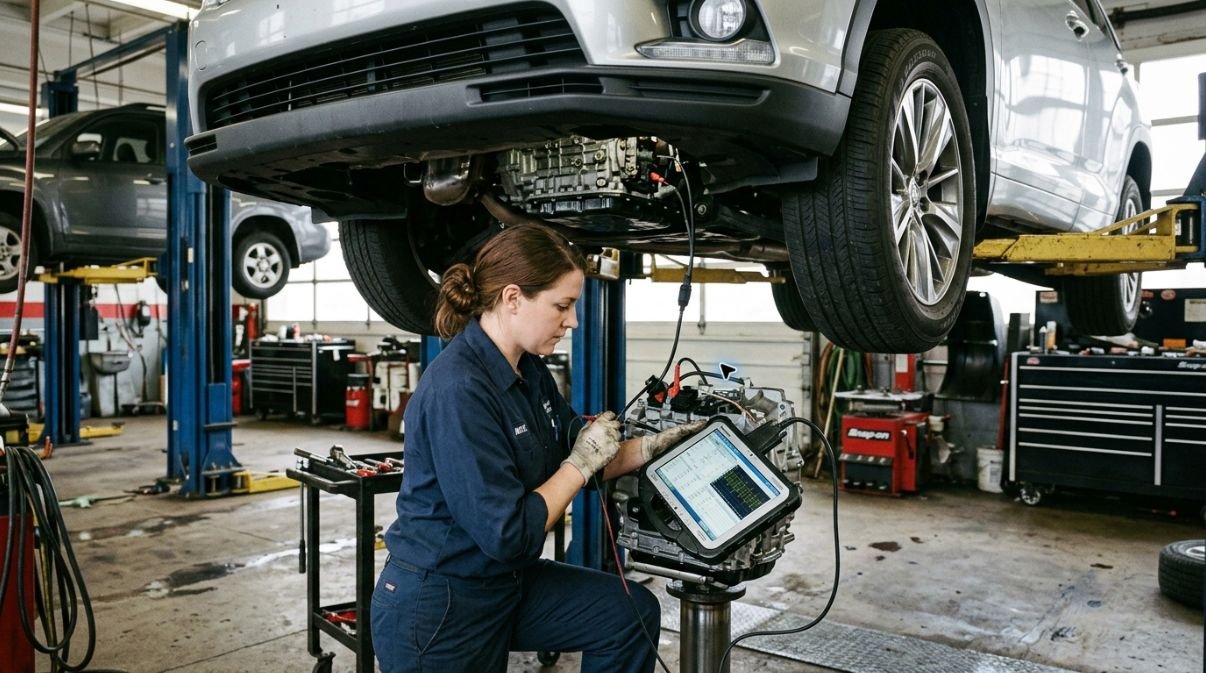 Fluid, Heat, Leaks, and Service History for the 10R80 for 10R80 Diagnosis and Repair Decisions Near Joliet