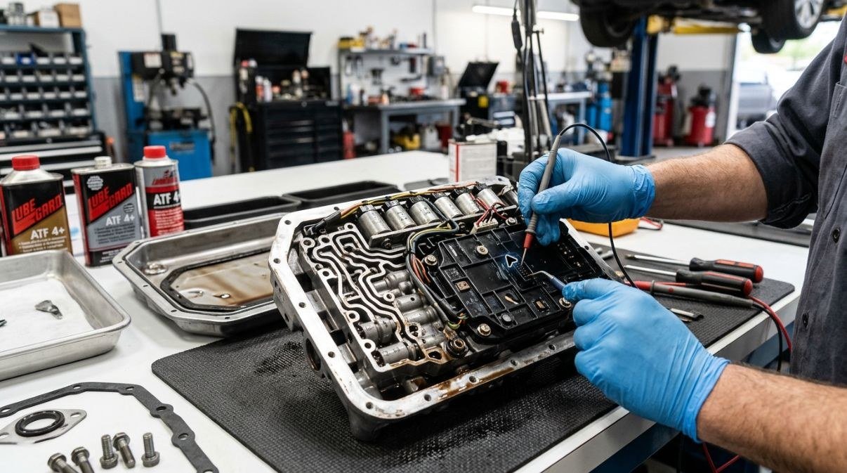 Evidence That Supports Internal Failure for the A6LF transmission for A6LF transmission Diagnosis and Repair Decisions Near Joliet
